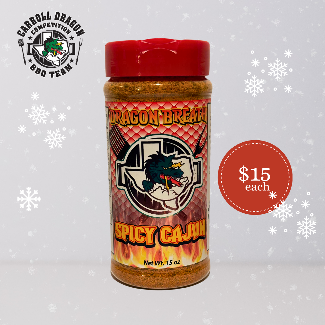 Dragon Breath: Spicy Cajun Seasoning